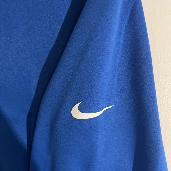 Blue Men's Nike Dri-FIT Half-Zip Golf Pullover Size XL - Picture 2 of 3